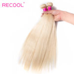 Blonde Hair 613# Color Brazilian Straight Hair 10A Virgin Human Hair 3 Bundles Sale - Image 5