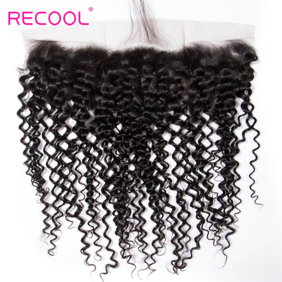 Hot Selling Brazilian Curly Wave 13*4 Lace Frontal Closure