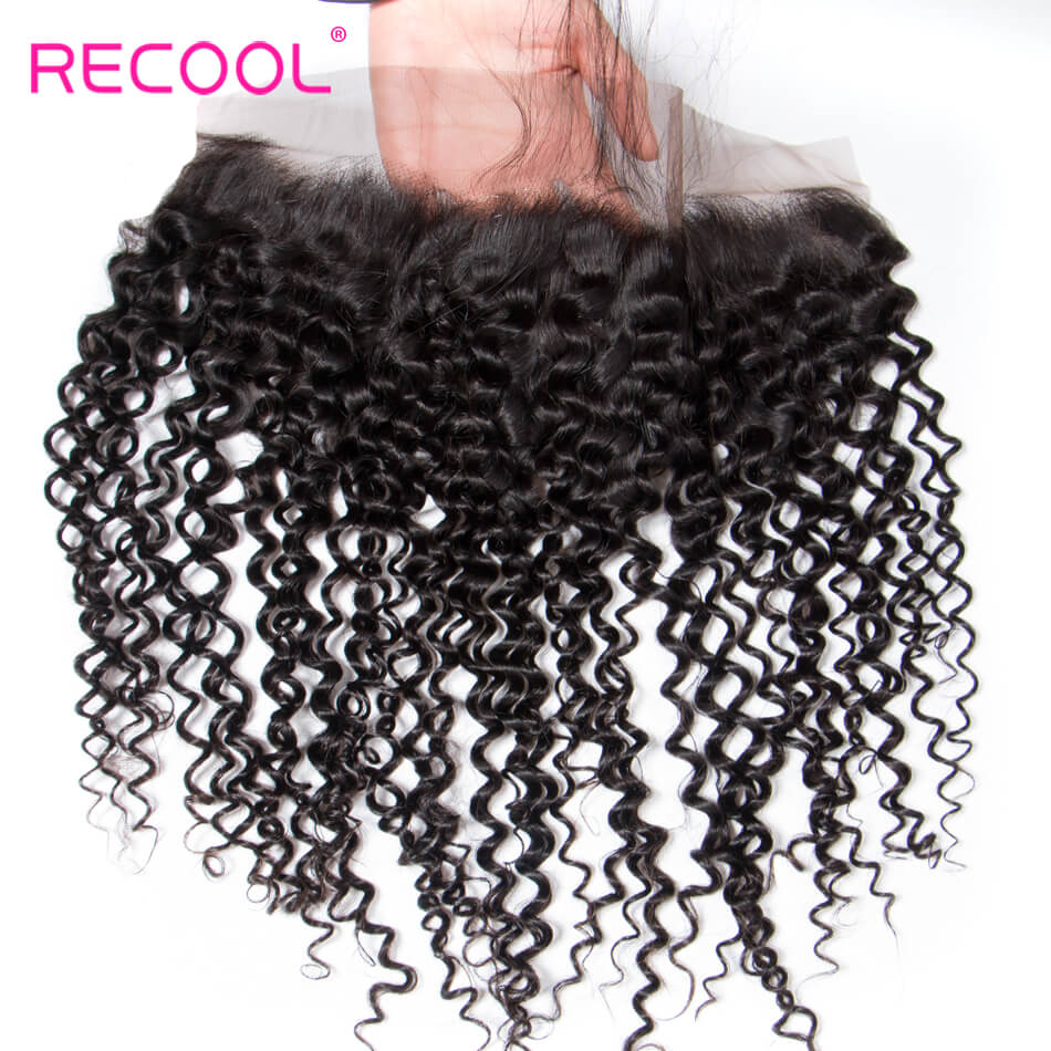 Hot Selling Brazilian Curly Wave 13*4 Lace Frontal Closure