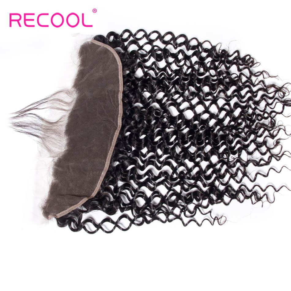 Hot Selling Brazilian Curly Wave 13*4 Lace Frontal Closure