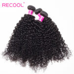 Recool Hair Raw Indian Virgin Hair Curly Weave 4 Bundles Luxury Quality Remy Human Hair Extensions - Image 4