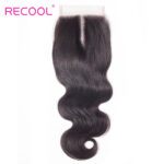 5×5 Lace Closure Recool Virgin Body Wave Human Hair Closure 1 PCS - Image 7