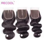 5×5 Lace Closure Recool Virgin Body Wave Human Hair Closure 1 PCS - Image 5