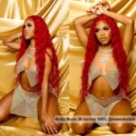 Red Color 13×4 Lace Front Wigs Body Wave Colored Frontal Straight Human Hair 6×5 Glueless Wigs 180% Density - Image 11
