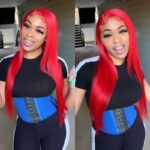 Red Color 13×4 Lace Front Wigs Body Wave Colored Frontal Straight Human Hair 6×5 Glueless Wigs 180% Density - Image 8