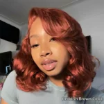 Short Loose Body Wave 6×5 HD Lace Glueless Wig Reddish Brown/99J Burgundy/Brown Color 100% Human Hair - Image 7