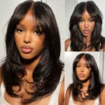 Butterfly Layered Cut Loose Wavy Style Shoulder Length 6×5 HD Lace Wear Go Glueless Wig