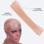 Silicone Wig Band Adjustable Elastic Band For Lace Wigs Non Slip Wig Grip