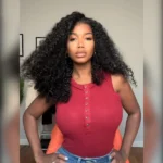 Raw Burmese Curly Half Wig With Spiral Curly Ends Flip Over Human Hair Wig - Image 19