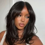 Butterfly Layered Haircut 6×5 HD Lace Wig Shoulder Length Pre-Styled Human Hair Wig - Image 2