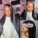 13×4 13×6 Lace Full Frontal Wig Straight Hair Skin Melt Glueless HD Lace Front Wigs Pre-Bleached Knots - Image 14