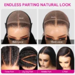 Burmese Curly Wig 6×5 13×6 Lace With Spiral Curly Ends Pull & Go Glueless Human Hair Wig - Image 17