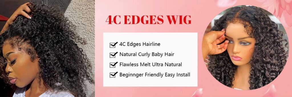 Tinashe hair 4c edges wig