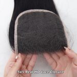 Brazilian Deep Wave 3 Bundles Human Hair with 5×5 HD Lace Closure - Image 7