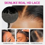 Parting Max 8×6 13×6 Skin-Like Real HD Lace Straight Human Hair Wig Pull Go Glueless Wig - Image 13