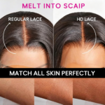 Parting Max 8×6 13×6 Skin-Like Real HD Lace Straight Human Hair Wig Pull Go Glueless Wig - Image 14