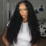 Pre-Bleached Knots 13×4 13×6 HD Lace Frontal Wigs Deep Wave Glueless Human Hair Wigs 180% - Image 14
