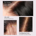 Water Wave Short Bob Wigs Glueless 6×5 13×4 HD Lace Front Wigs Easy Install - Image 7