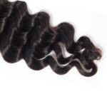 Brazilian Virgin Hair Loose Deep Wave 3 Bundles 100% Virgin Hair Bundles Loose Deep Curly Weave Human Hair - Image 5