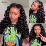 Fluffy Wand Curly Wig Glueless 6×5 Lace Wig Pre-Everything No Styling Needed - Image 9