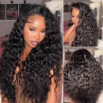Beach Curly Natural Wave Half Wig Glueless Human Hair Wig 3 IN 1 Quick Install - Image 8