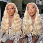 613 Blonde Body Wave Human Hair Lace Front Wigs 180% Density - Image 9