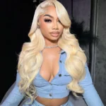 613 Blonde Body Wave Human Hair Lace Front Wigs 180% Density - Image 2
