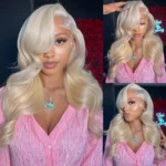 613 Blonde Body Wave Human Hair Lace Front Wigs 180% Density - Image 10