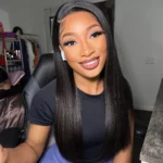 Salon-Quality Double Drawn Blunt Cut Straight Wig Glueless 6×5 Lace Wig Bleached Knots Shoulder Length - Image 9