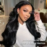 Body Wave 13×6 Full Frontal HD Lace Wig Pull & Go Human Hair Wigs - Image 3
