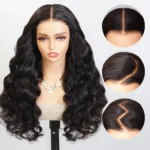 Body Wave 13×6 Full Frontal HD Lace Wig Pull & Go Human Hair Wigs - Image 4
