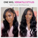 Body Wave 13×6 Full Frontal HD Lace Wig Pull & Go Human Hair Wigs - Image 11