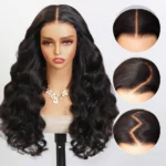13×4 Full Frontal HD Lace Wigs Pre-Bleached Knots Glueless Body Wave Human Hair Wigs - Image 8