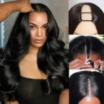 Body Wave Human Hair U Part Wigs & V Part Wigs Beginner Friendly Clip & Go - Image 2