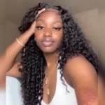 Glueless Bouncy Water Wave Lace Front Wigs Undetectable HD Lace Wig Beginner Friendly - Image 3