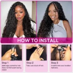 Human Bulk Hair for Boho Braiding Beach Curly / Burmese Curly / Body Wave Knotless Braids 100g/bundle - Image 10