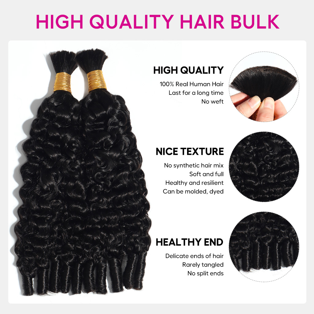 Tinashe hair burmese curly bulk hair 1