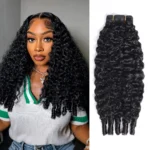 Burmese Curly One Bundle Human Hair Weave