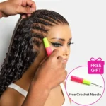 Highlight Kinky Curly Feather Crochet Hair Extensions Miracle Knots Pre-Separated Braiding Hair - Image 10