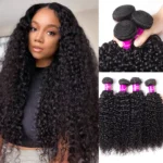 Tinashe Curly Weave Human Hair 4 Bundles Brazilian Curly Wave Hair 100% Virgin Human Hair Bundles