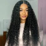 Glueless 6×5 HD Lace Wigs Curly Wave Human Hair Wig Lace Closure Wig Put On and Go - Image 6
