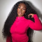 Pull Go Glueless Curly 6×5 Pre-Cut HD Lace Wig Human Hair Wear And Go Wig Bleached Knots - Image 4