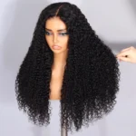 Glueless 6×5 HD Lace Wigs Curly Wave Human Hair Wig Lace Closure Wig Put On and Go - Image 3