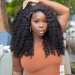 Full & Voluminous Popping Burmese Curly Wig Pull & Go Glueless 6×5 Lace Wig Super Double Drawn Human Hair Wig 250%