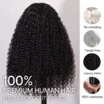 Pull & Go Glueless Wig Deep Wave Ready To Go 6×5 13×6 HD Lace Human Hair Wig Put It On & Go - Image 9
