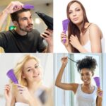 One Piece Hair Brush Detangling Brush for Curly Hair - Image 7