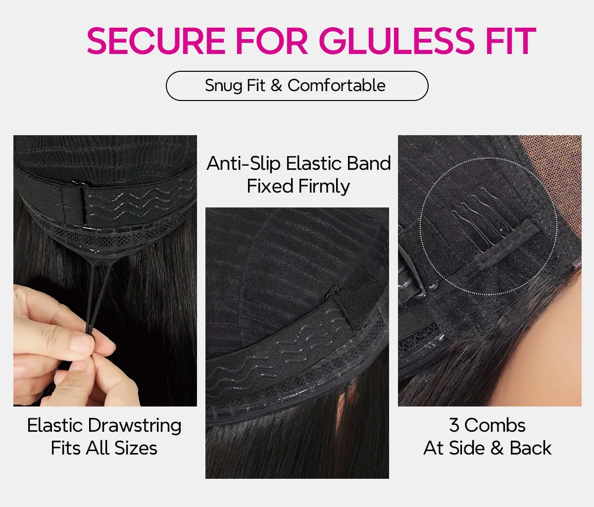 Tinashe hair drawstring details