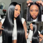 Parting Max 8×6 13×6 Skin-Like Real HD Lace Straight Human Hair Wig Pull Go Glueless Wig - Image 6