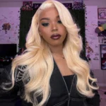 Glueless Blonde 6×5 Lace Closure Wig Pre-Cut Lace & Bleached Knots Put On and Go - Image 2
