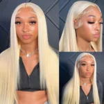 Glueless Blonde 6×5 Lace Closure Wig Pre-Cut Lace & Bleached Knots Put On and Go - Image 11